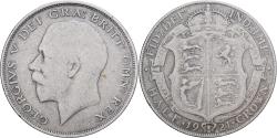 World Coins - Great Britain, George V, 1/2 Crown, 1921, Silver, , KM:818.1a