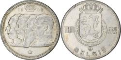 World Coins - Belgium, Régence Prince Charles, 100 Frank, 1949, Brussels, Silver,