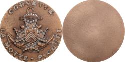 World Coins - France, Medal, Corvette La Motte-Picquet, Bronze,