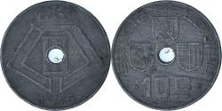 World Coins - Belgium, 10 Centimes, 1946