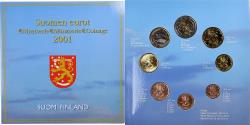 World Coins - Finland, 1 Cent to 2 Euro, BU, 2001, Vantaa,