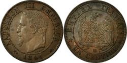World Coins - Coin, France, Napoleon III, Napoléon III, Centime, 1861, Strasbourg,
