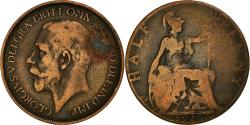 World Coins - Coin, Great Britain, George V, 1/2 Penny, 1925, , Bronze, KM:809
