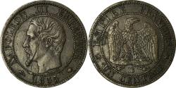 World Coins - Coin, France, Napoleon III, Centime, 1855, Strasbourg, , KM 775.3