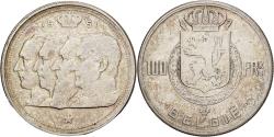 World Coins - Belgium, Régence Prince Charles, 100 Francs, 100 Frank, 1951, Brussels, Silver