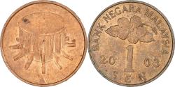 World Coins - Malaysia, Sen, 2003