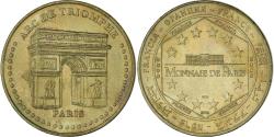 World Coins - France, Token, Tourist Token, Paris - L'Arc de Triomphe, Arts & Culture, 2008