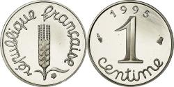 World Coins - Coin, France, Épi, Centime, 1995, Paris, Proof, , Stainless Steel