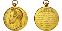 World Coins - France, Medal, Napoléon III, Hommage aux Ministres, n.d., Copper,