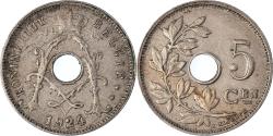 World Coins - Coin, Belgium, 5 Centimes, 1924