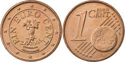 World Coins - Austria, Euro Cent, 2005, Vienna, Copper Plated Steel,