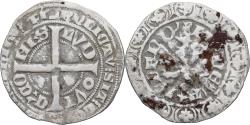 World Coins - Coin, France, Flanders, Louis II de Mâle, Gros, 1346-1384, , Silver