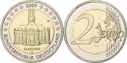 World Coins - Germany, 2 Euro, Saarland, 2009, Karlsruhe, Bi-Metallic, , KM:276