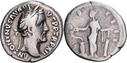 Ancient Coins - Roman Empire, Antoninus Pius, Denarius, 148-149, Rome, Silver,
