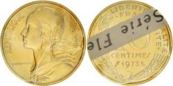 World Coins - Coin, France, Marianne, 10 Centimes, 1973, Paris, FDC,