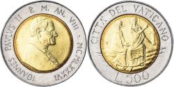 World Coins - Coin, VATICAN CITY, John Paul II, 500 Lire, 1986, FDC, , Bi-Metallic