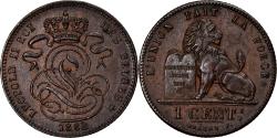 World Coins - Coin, Belgium, Leopold II, Centime, 1882, Brussels, , Copper, KM:33.1