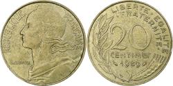 World Coins - France, 20 Centimes, Marianne, 1989, Pessac, Aluminum-Bronze, , KM:930