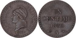 World Coins - Coin, France, Dupré, Centime, 1850, Paris, , Bronze, KM:754