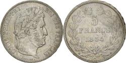 World Coins - Coin, France, Louis-Philippe, 5 Francs, 1834, Paris, , Silver