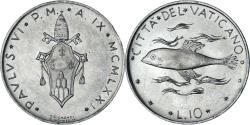 World Coins - Coin, VATICAN CITY, Paul VI, 10 Lire, 1971, , Aluminum, KM:119