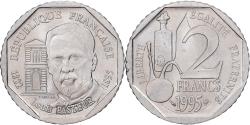 World Coins - France, Pasteur, 2 Francs, 1995, , Nickel, KM:1119, Gadoury:549