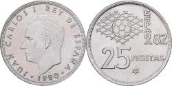 World Coins - Spain, Juan Carlos I, 25 Pesetas, 1980, Copper-nickel, , KM:817