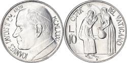 World Coins - Coin, VATICAN CITY, John Paul II, 10 Lire, 1981, Rome, FDC, , Aluminum