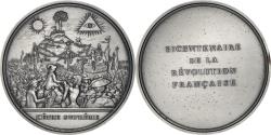 World Coins - France, Medal, Révolution Française, L'Etre Suprême, History, 1987, Mauviel