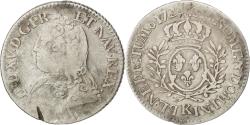 World Coins - Coin, France, Louis XV, 1/5 Écu aux branches d'olivier, 24 Sols, 1/5 ECU, 1726