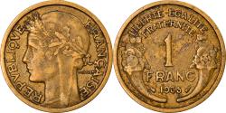 World Coins - Coin, France, Morlon, Franc, 1935, Paris, , Aluminum-Bronze, KM:885