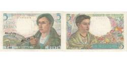 World Coins - France, 5 Francs, Berger, 1943, T.46, EF(40-45), Fayette:05.02, KM:98a