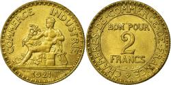 World Coins - Coin, France, Chambre de commerce, 2 Francs, 1921, Paris,