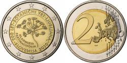 World Coins - Slovenia, 2 Euro, Ljubljana Botanical Garden, 2010, Vantaa, Bi-Metallic,