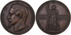 World Coins - France, Medal, Napoléon III, Copper, Barre,