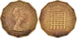 World Coins - Coin, Great Britain, 3 Pence, 1958