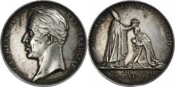 World Coins - France, Medal, Charles X, Sacre, 1825, Silver, Gayrard,