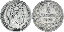 World Coins - Coin, France, Louis-Philippe, 5 Francs, 1839, Strasbourg, , Silver