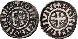 World Coins - Coin, France, Herbert I, Denier, ND (1015-1246), Le Mans, Immobilized type