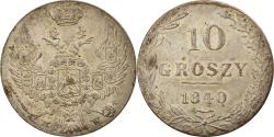 World Coins - Coin, Poland, Nicholas I, 10 Groszy, 1840, Moneta Wschovensis,