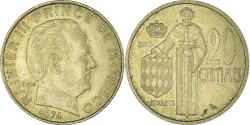 World Coins - Coin, Monaco, 20 Centimes, 1974