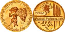 World Coins - Portugal, Medal, II Concurso Nacional de Ovinos, Santarem, 1971, Leonel
