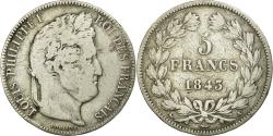 World Coins - Coin, France, Louis-Philippe, 5 Francs, 1843, Paris, , Silver