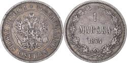 World Coins - Coin, Finland, Alexander II, Markka, 1874, Helsinki, , Silver, KM:3.2