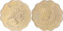 World Coins - Coin, Hong Kong, 20 Cents, 1995