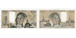 World Coins - France, 500 Francs, Pascal, 1986-02-06, X.239, AU(55-58)