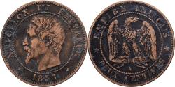 World Coins - France, 2 Centimes, 1853, Paris, Bronze, , KM:796.6
