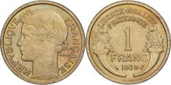 World Coins - France, 1 Franc, Morlon, 1939, Paris, Cupro-Aluminium, , Gadoury:470