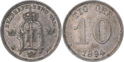 World Coins - Sweden, Oscar II, 10 Öre, 1894, Silver, , KM:755
