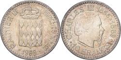 World Coins - Coin, Monaco, Rainier III, 10 Francs, 1966, Monnaie de Paris, , Silver